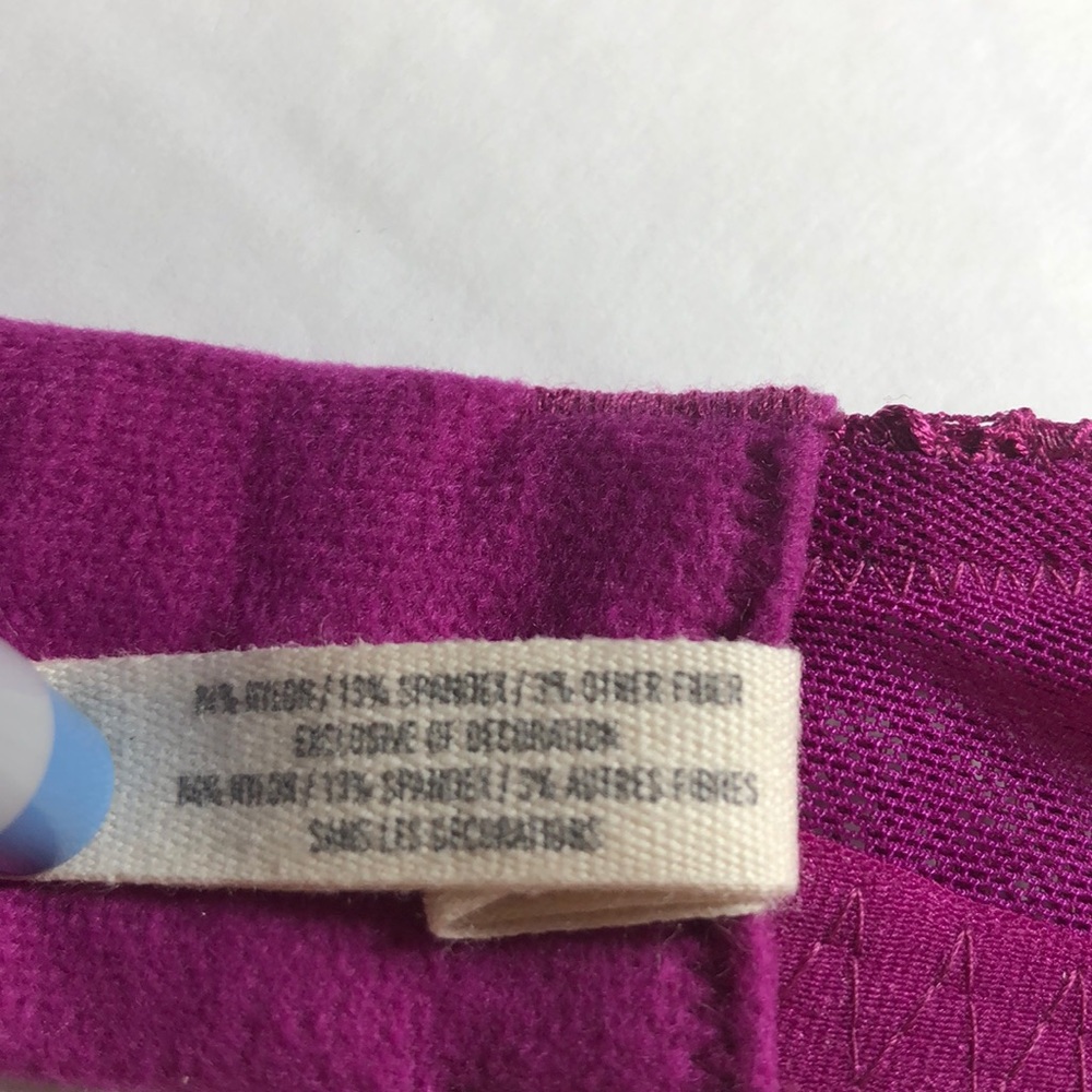 Aerie Hailey deep pink bra size 34D - Picture 9 of 9